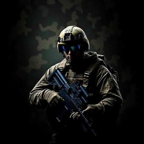 military background