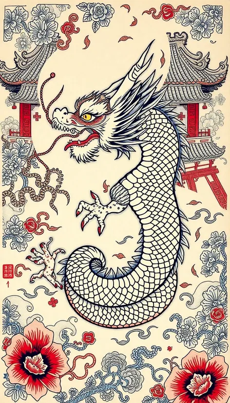 chinese dragon tattoo gallery