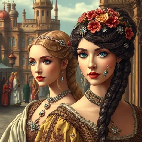 women's medieval hairstyles