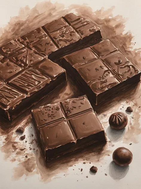 chocolate drawing
