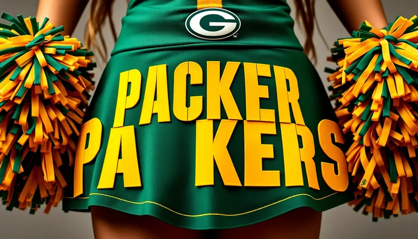 packers cheerleader outfit