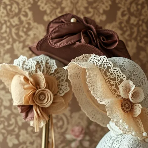 antique women's hats