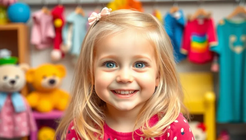 blonde 2 year old