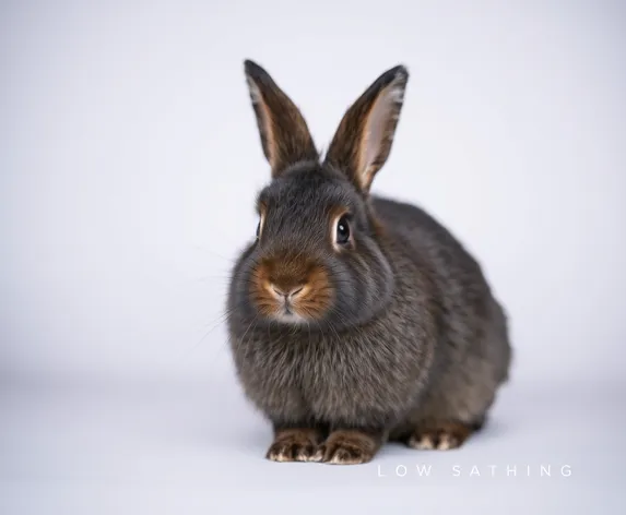 dark grey rabbit