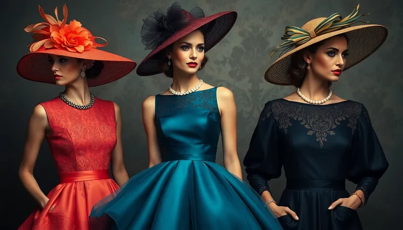 ladies dress hats