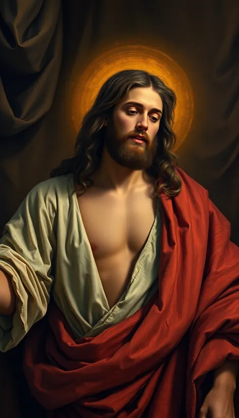 realistic jesus painting