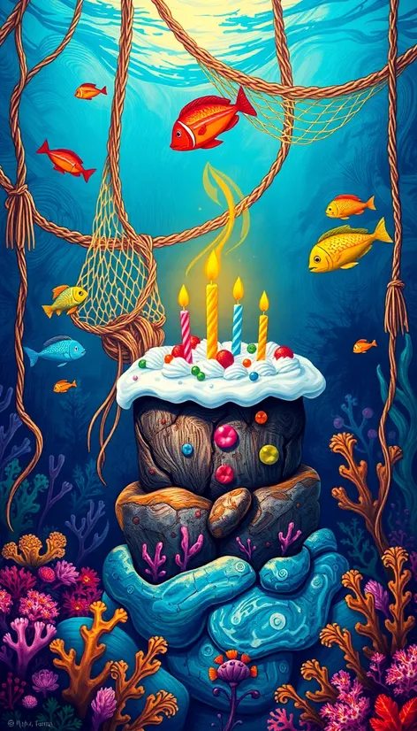 fishing cake