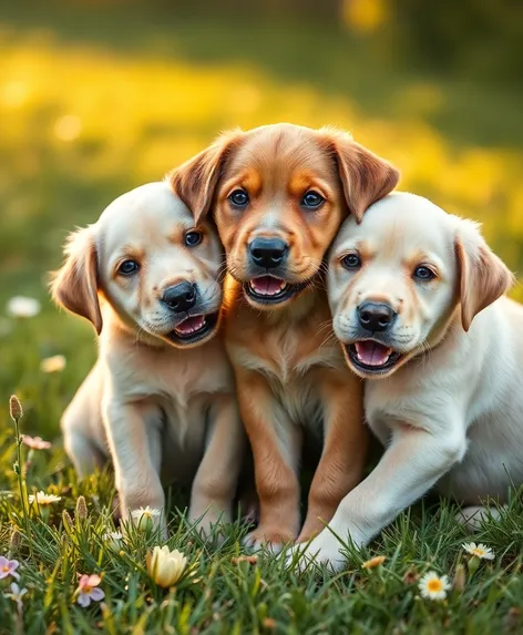 lab retriever cross puppies