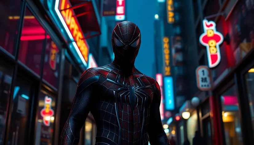 spider man suit alley