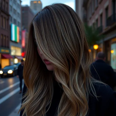 dark blonde ombre hair