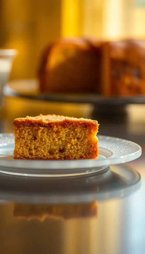 cake in plate