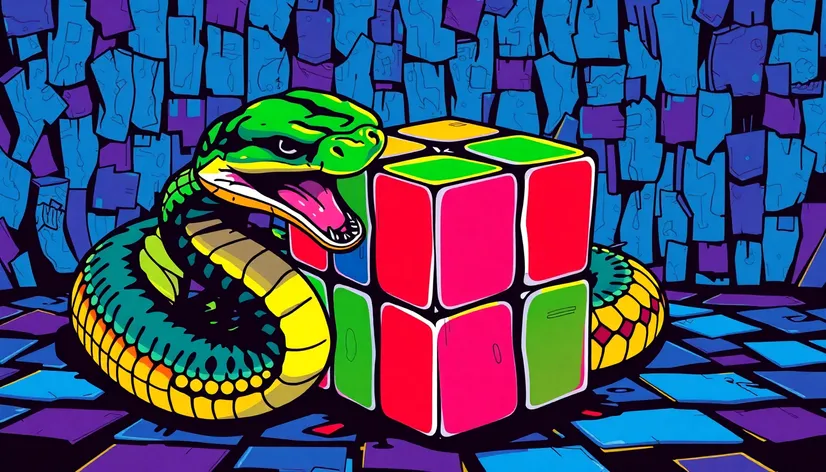 snake vs block