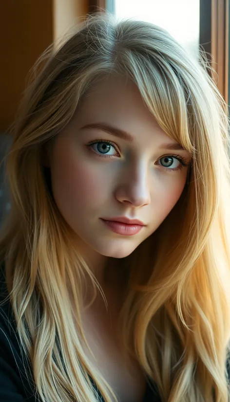 fair skin blonde hair