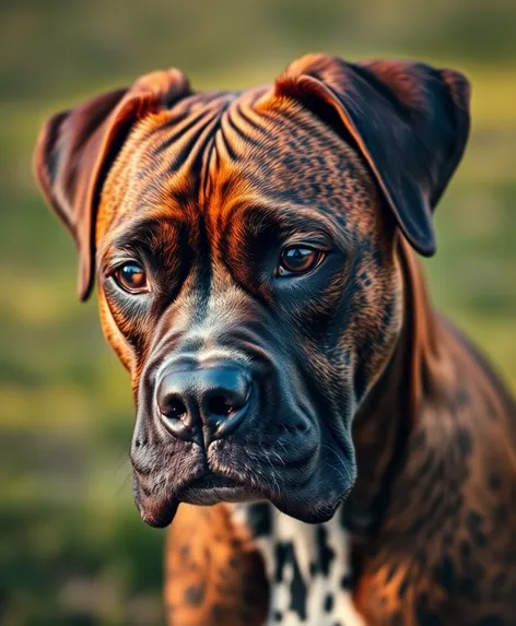 boxer brindle