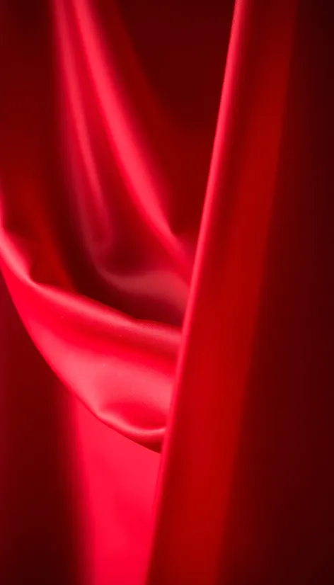 red satin clothes