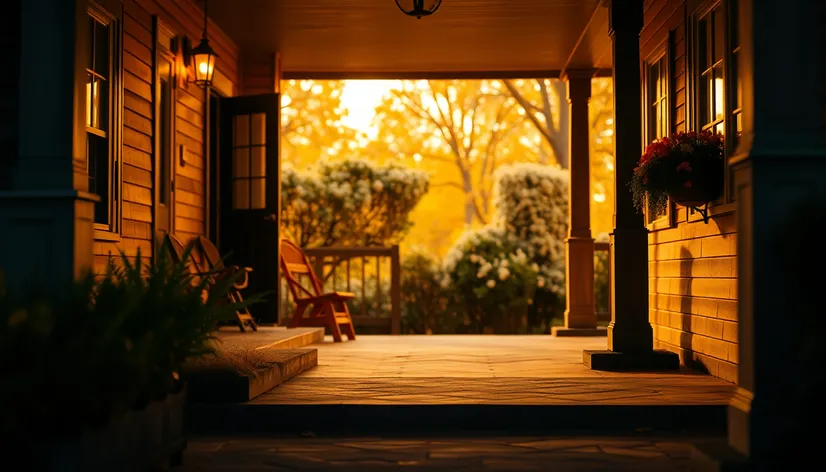 porches with steps