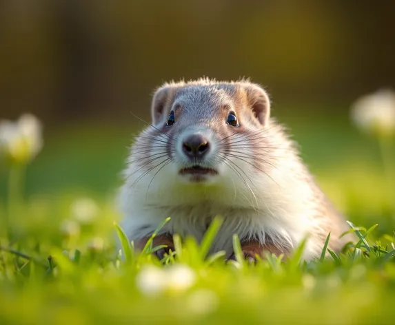 cute groundhog