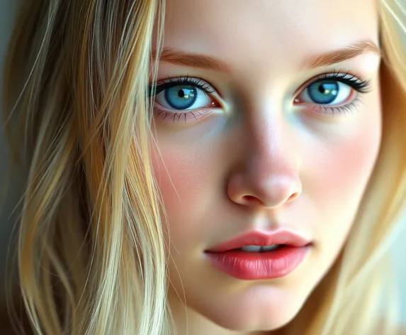 blue eyed blonde women