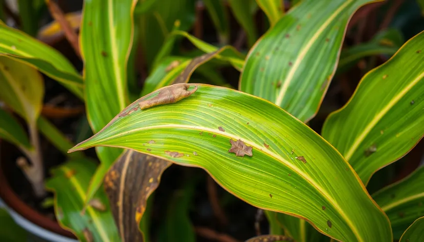 corn plant houseplant diseases