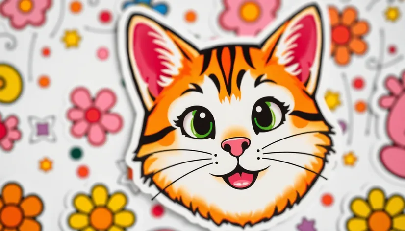 cute cat stickers