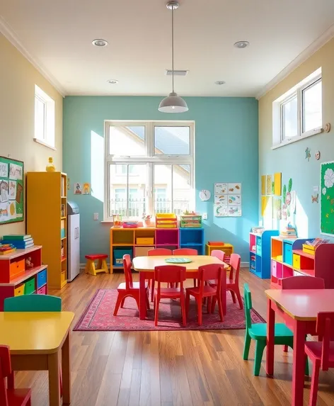 classroom in kindergarten