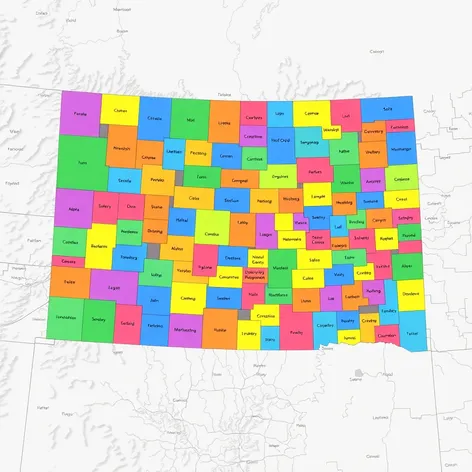 counties in south dakota