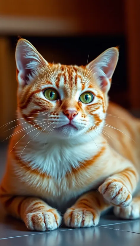 orange and white tabby