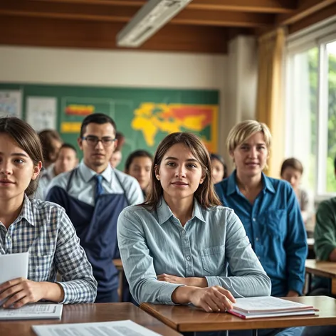 teachers teaching in class