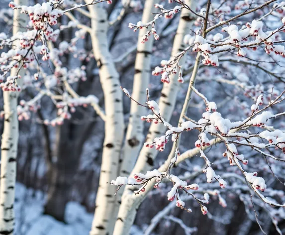 japanese style birch tree