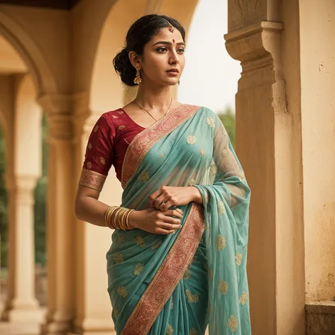 Indian women wearing saree,