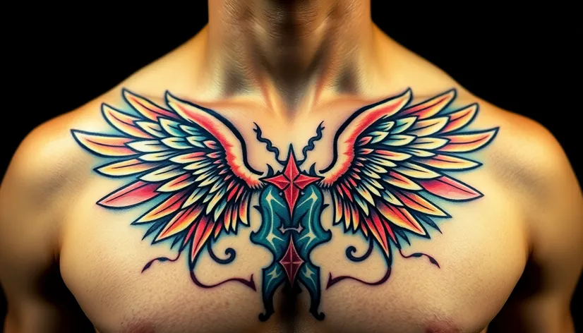 tattoos of wings on