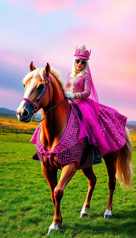 lady gaga horse