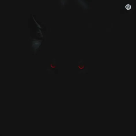 loup noir yeux rouges,