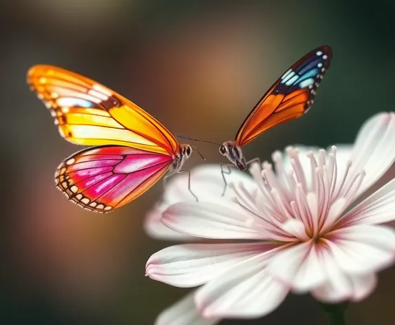 butterfly and flower tattoo