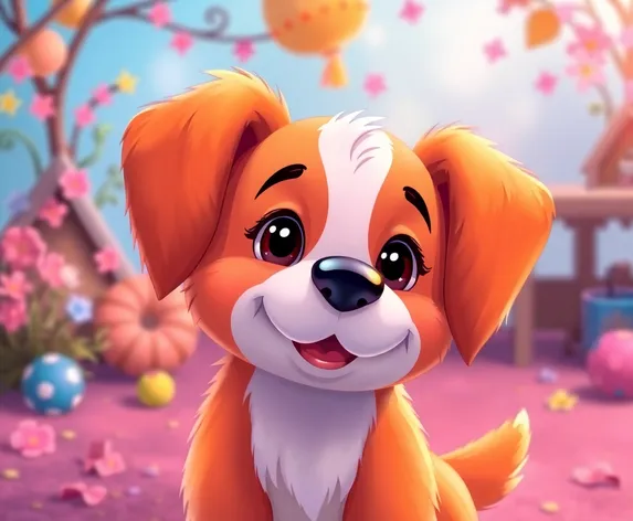 precious the cartoon dog