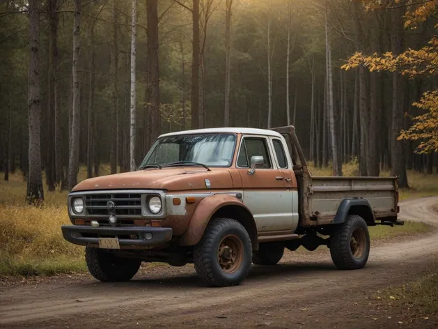 old nissan truck