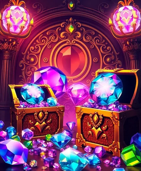 bags of large gems