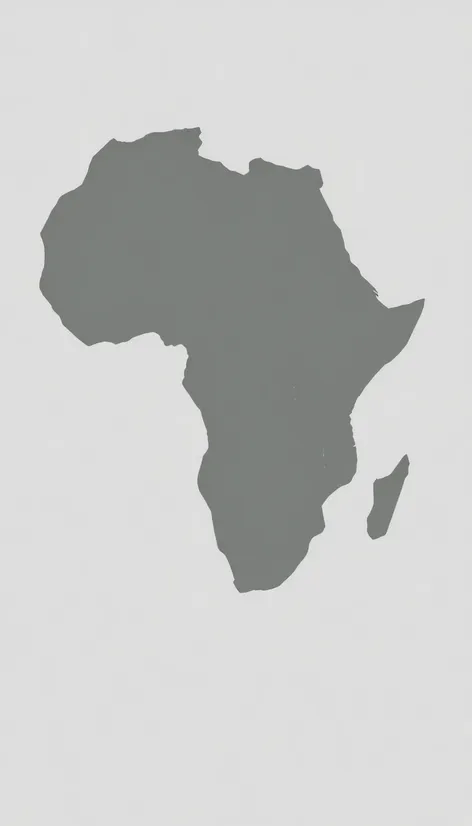 blank map of africa