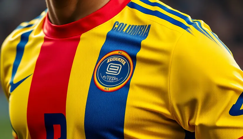 colombia soccer jersey