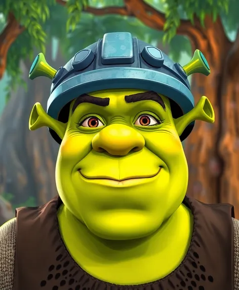 shrek helmet