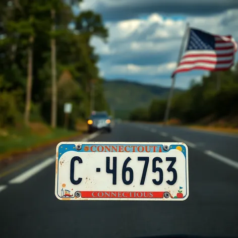 connecticut license plate