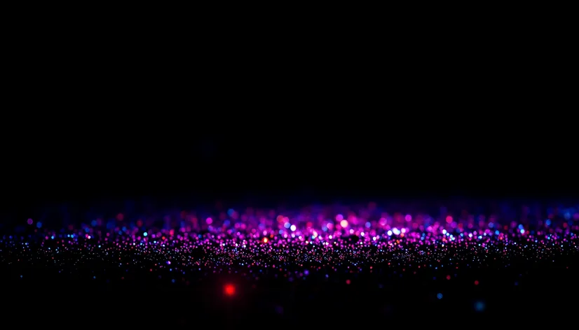 black background with glitter