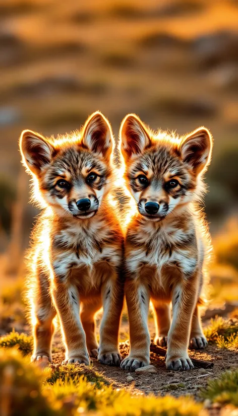 coyote pups