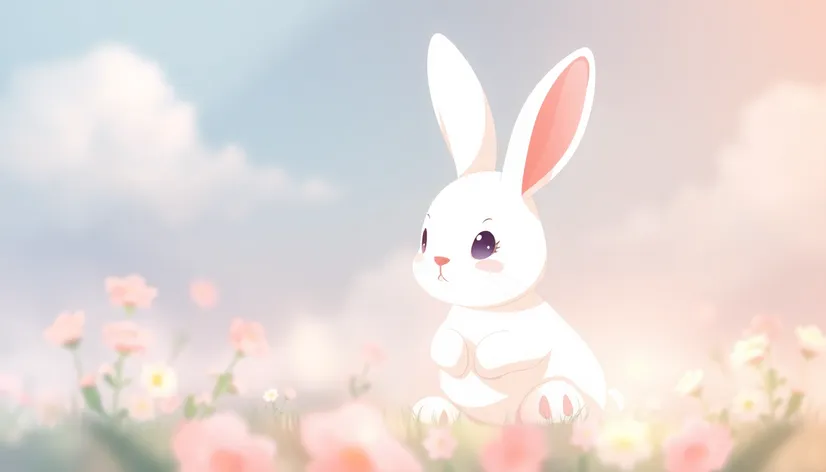 cute anime bunny