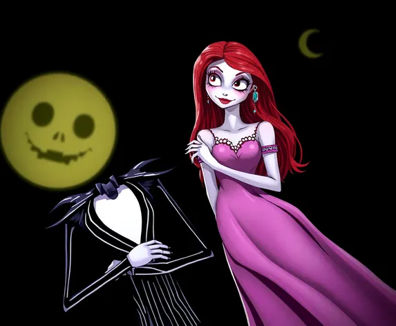 sally and jack skellington