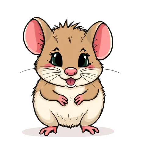 mouse animal drawing