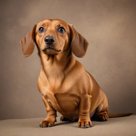 fat dachshund