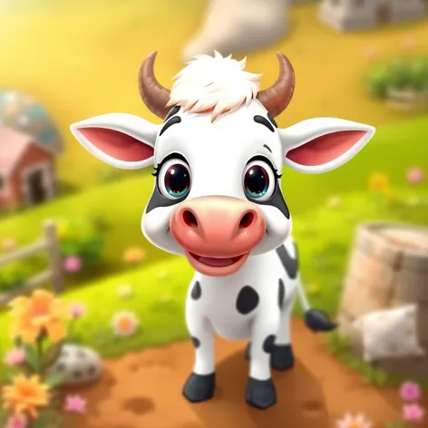 cow cartoon image