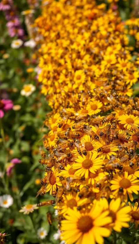 bee swarm images