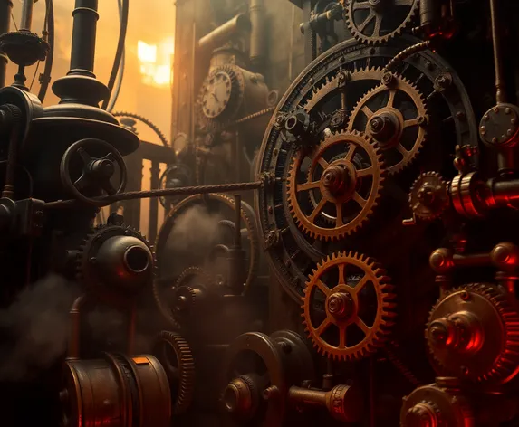 steampunk background